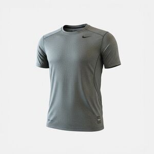 Nike Men's Charcoal Nike Pro Dri Fit Short Sleeve Tee